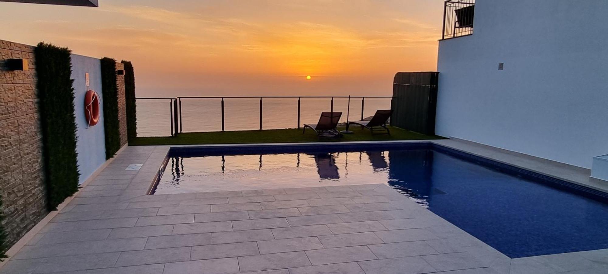 Ferienwohnung Casa Mar Azul Arco da Calheta  Exterior foto